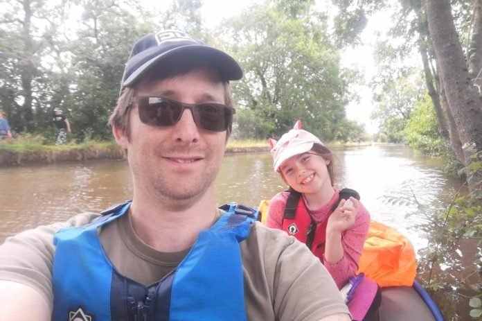 Wigan father and daughter kayak across the country
